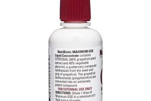 GSE Liquid Concentrate - Maximum Nutribiotic